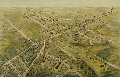 Campus Evolution: Bird's eye view